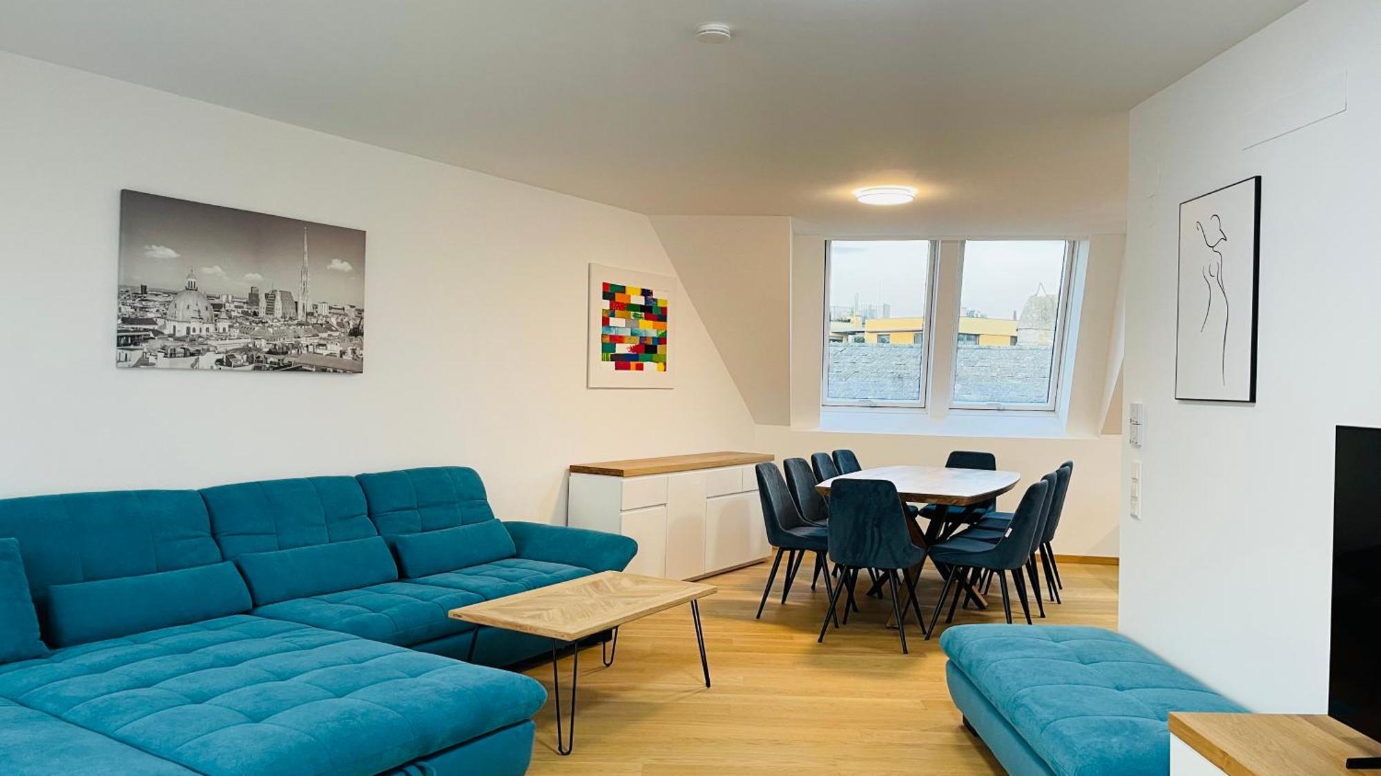 Spacious Penthouse - 4 For Up To 10 Guests - Contactless Check-in Apartamento Viena